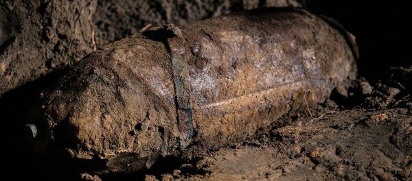 Авиабомба в центре Вильнюса Авиабомба в центре Вильнюса - Sputnik Литва