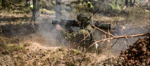 Военные учения Охотник-2016 Военные учения Охотник-2016 - Sputnik Lietuva