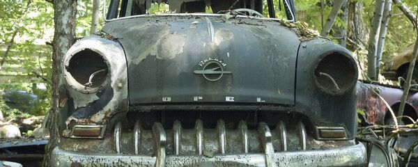 Старый кузов автомобиля - Sputnik Литва