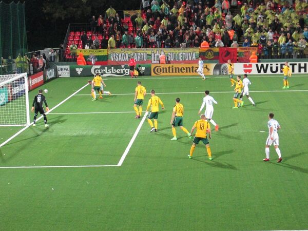 Матч отборочного цикла ЧМ-2018 по футболу в подгруппе F - Sputnik Литва