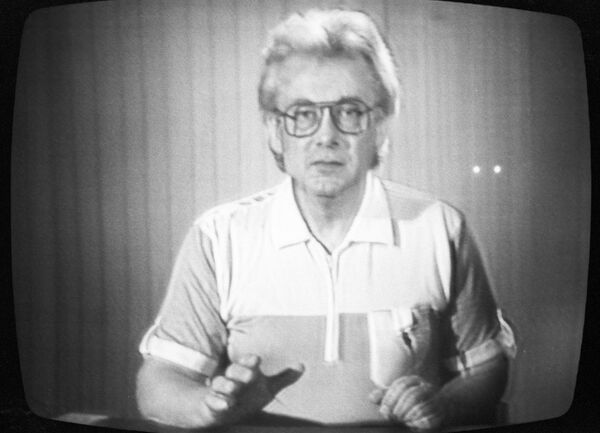 Аллан Чумак во время психотерапевтического сеанса. Архивное фото Аллан Чумак во время психотерапевтического сеанса. Архивное фото - Sputnik Литва