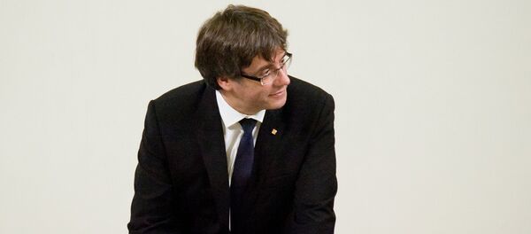 Глава Каталонии подписал декларацию о независимости - Sputnik Lietuva