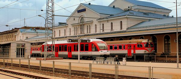 Железнодорожный вокзал станции Вильнюс - Sputnik Литва