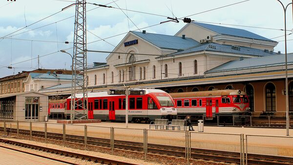 Железнодорожный вокзал станции Вильнюс - Sputnik Литва
