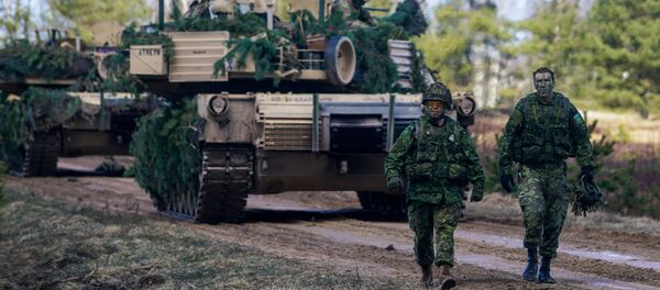 Международные военные учения Summer  Shield XIV в Латвии, архивное фото - Sputnik Литва