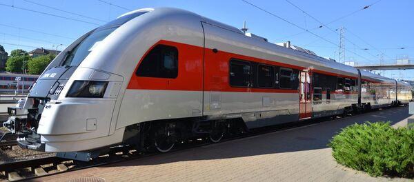 Новый экспресс-поезд Вильнюс-Клайпеда Новый экспресс-поезд Вильнюс-Клайпеда - Sputnik Литва