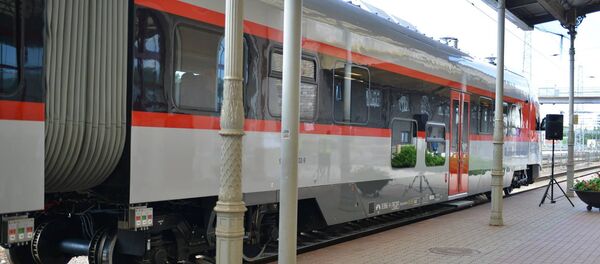 Новый экспресс-поезд Вильнюс-Клайпеда Новый экспресс-поезд Вильнюс-Клайпеда - Sputnik Lietuva