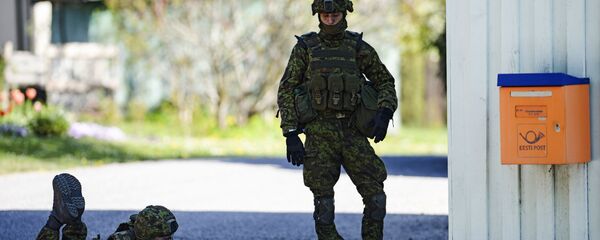 Военные учения НАТО Spring storm в Эстонии, архивное фото - Sputnik Литва