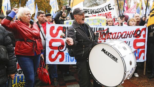 Protestai Kijeve - Sputnik Lietuva