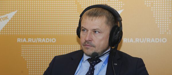 Президент Общероссийской общественной организации малого и среднего предпринимательства Опора России Александр Калинин - Sputnik Литва