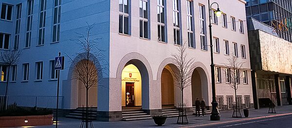 Здание Конституационного суда Литвы Здание Конституационного суда Литвы - Sputnik Литва