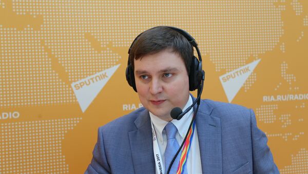 Константин Колпаков председатель Совета Молодых Дипломатов МИД РФ - Sputnik Литва