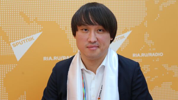 Сангаджи Тарбаев, председатель координационного совета Всемирной ассоциации выпускников - Sputnik Литва