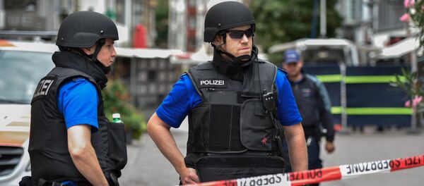 Швейцарская полиция, архивное фото - Sputnik Литва