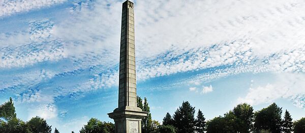Обелиск в память о солдатах Советской Армии освобождавших Польшу, архивное фото - Sputnik Литва