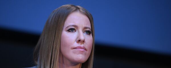 Пресс-конференция Ксении Собчак Пресс-конференция Ксении Собчак - Sputnik Lietuva