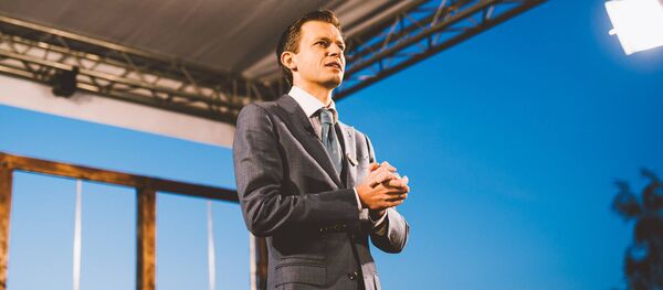 Литовский журналист Андрюс Тапинас, архивное фото - Sputnik Литва