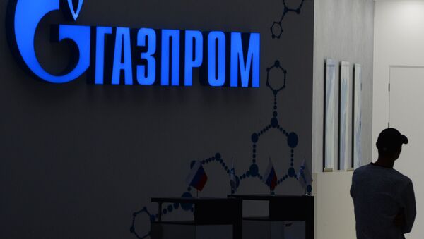 Gazprom logotipas - Sputnik Lietuva