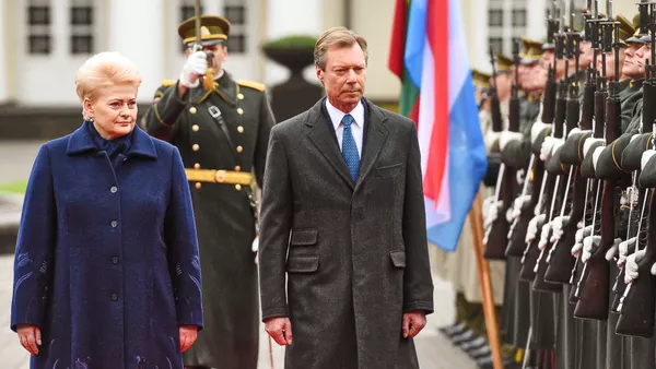Dalia Grybauskaitė su Liuksemburgo monarchu Hercogu Henri - Sputnik Lietuva