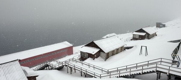 Шахтерский город Баренцбург на архипелаге Шпицберген - Sputnik Литва