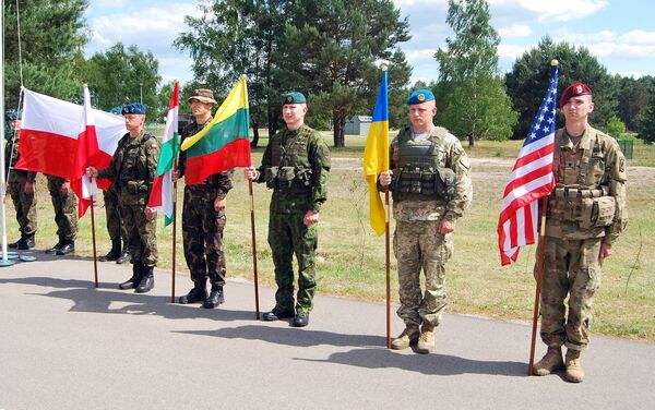 В учениях принимают участие военные из Польши, из других 18 стран НАТО и пяти стран-партнеров альянса - Sputnik Литва