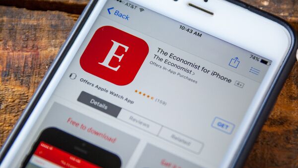 Приложение The Economist Magazine iPhoneApp в Apple App Store - Sputnik Lietuva