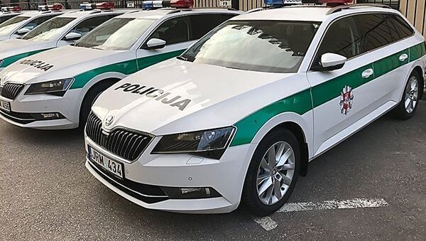 Новые полицейские автомобили - Sputnik Литва