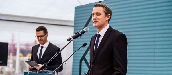 Открытие Клайпедский СПГ-распределительной станции Открытие Клайпедский СПГ-распределительной станции - Sputnik Lietuva