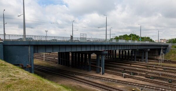 Rodūnios viadukas Vilniuje Rodūnios viadukas Vilniuje - Sputnik Lietuva