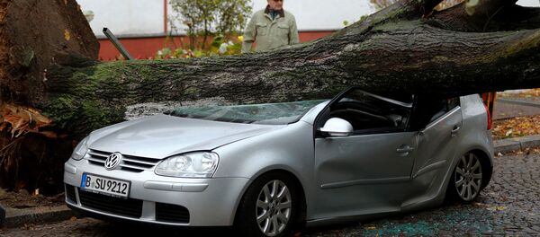 Ураган Герварт в Европе Ураган Герварт в Европе - Sputnik Lietuva