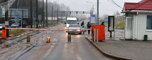 Пункт пропуска на белорусско-литовской границе - Sputnik Литва