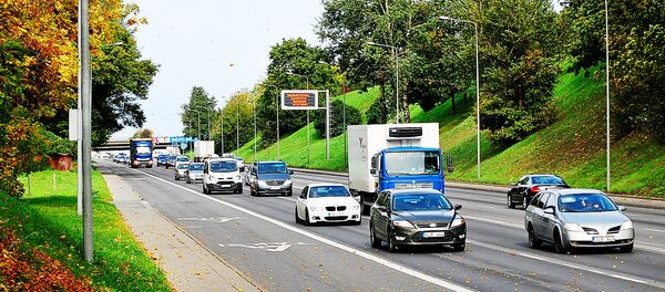 Гололедица на дороге Гололедица на дороге - Sputnik Lietuva