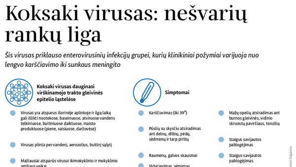 Koksaki virusas: nešvarių rankų liga - Sputnik Lietuva