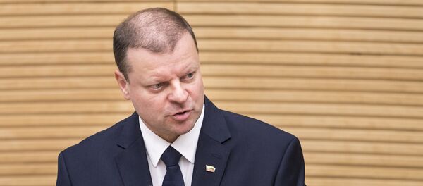 Премьер-министр Литвы Саулюс Сквернялис, архивное фото - Sputnik Литва