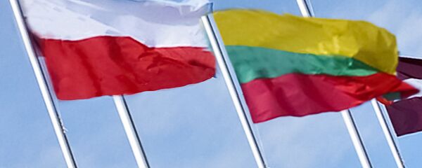 Флаги Польши и Литвы - Sputnik Литва
