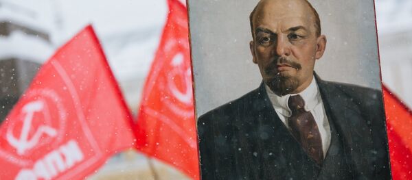 Мероприятия, посвященные 99-й годовщине Октябрьской революции, в регионах России - Sputnik Lietuva