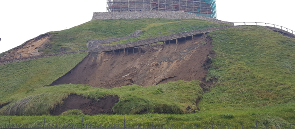 Оползень на горе Гедиминаса Оползень на горе Гедиминаса - Sputnik Lietuva