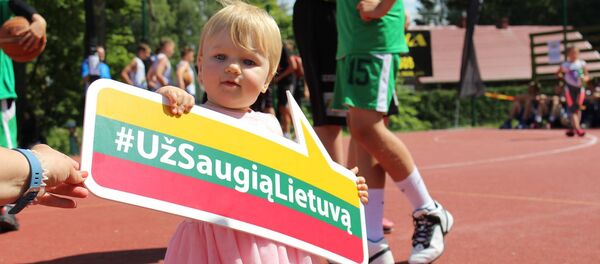 Kampanijai Už saugią Lietuvą Kampanijai Už saugią Lietuvą - Sputnik Lietuva