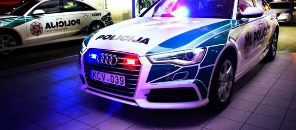 Новые служебные автомобили литовской полиции, архивное фото - Sputnik Литва