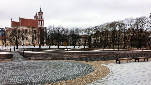 Площадь Лукишкес в Вильнюсе после реконструкции - Sputnik Литва