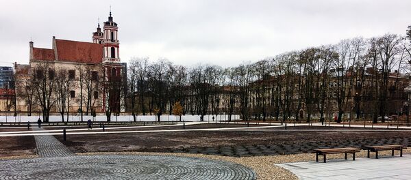 Площадь Лукишкес в Вильнюсе после реконструкции - Sputnik Литва