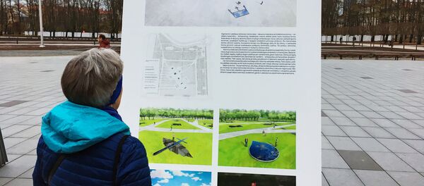 Площадь Лукишкес в Вильнюсе после реконструкции Площадь Лукишкес в Вильнюсе после реконструкции - Sputnik Литва