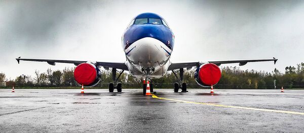 Аэробус A319 в Вильнюсском аэропорту, архивное фото - Sputnik Литва