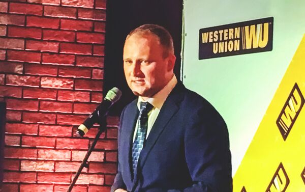 Директор литовского подразделения Western Union Шарунас Шуйпис - Sputnik Литва