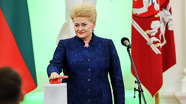 Президент Литвы Даля Грибаускайте - Sputnik Литва