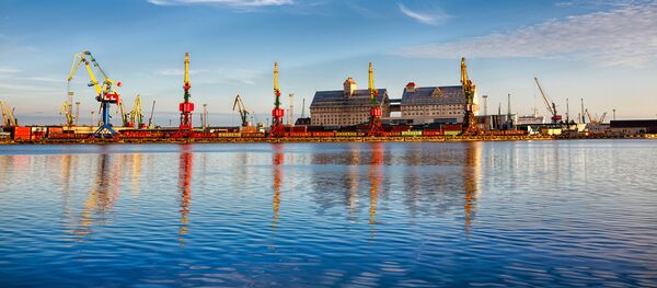 Торговый порт в Калининграде, архивное фото - Sputnik Литва