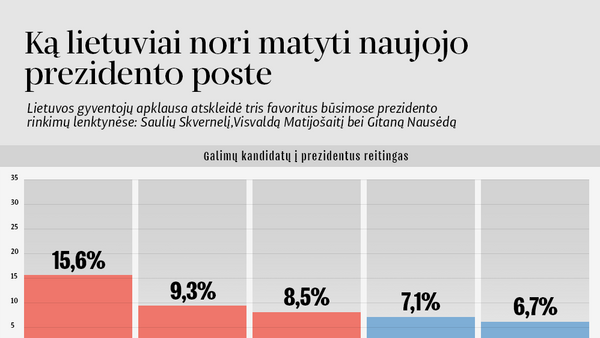 Ką lietuviai nori matyti naujojo prezidento poste - Sputnik Lietuva