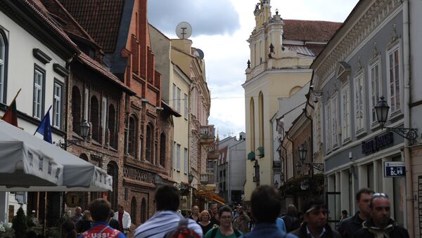 Улица Пилес в Вильнюсе, архивное фото - Sputnik Литва