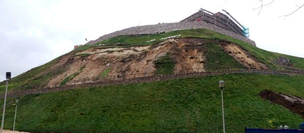 Гора Гедиминаса, разрушение - Sputnik Литва