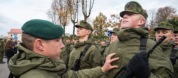 Призывники литовской армии - Sputnik Литва
